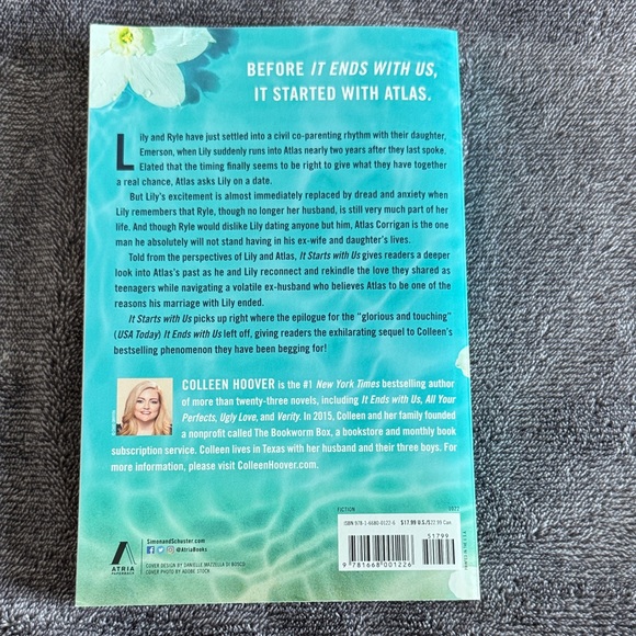 It Starts With Us by Colleen Hoover - Picture 2 of 2